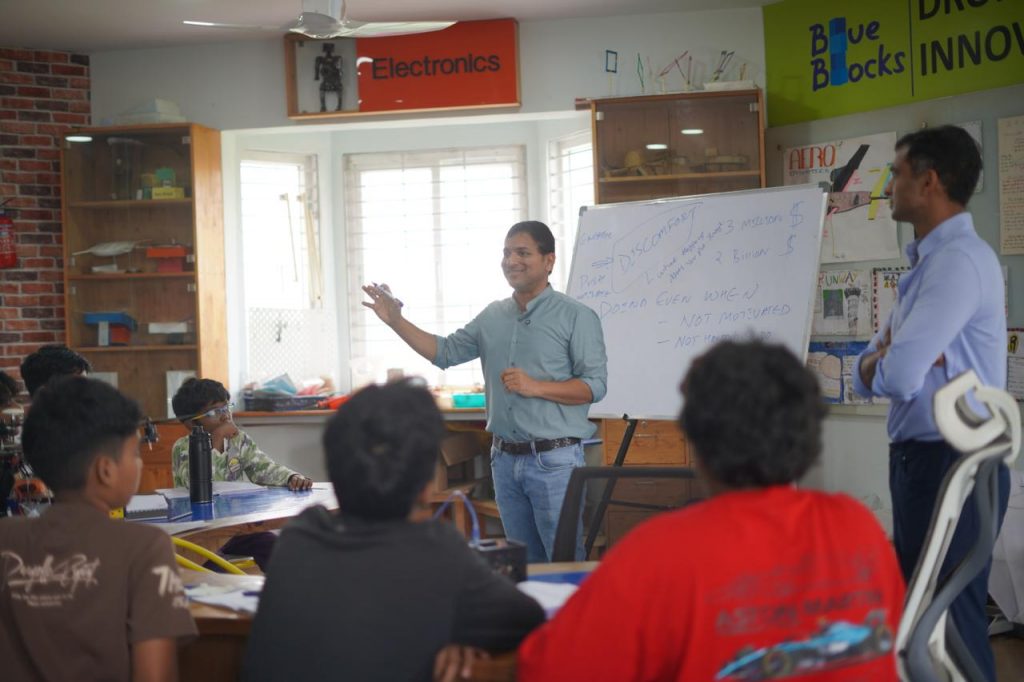 Blueblocks Workshop with Workshop with Sucheth Davuluri at Blueblocks