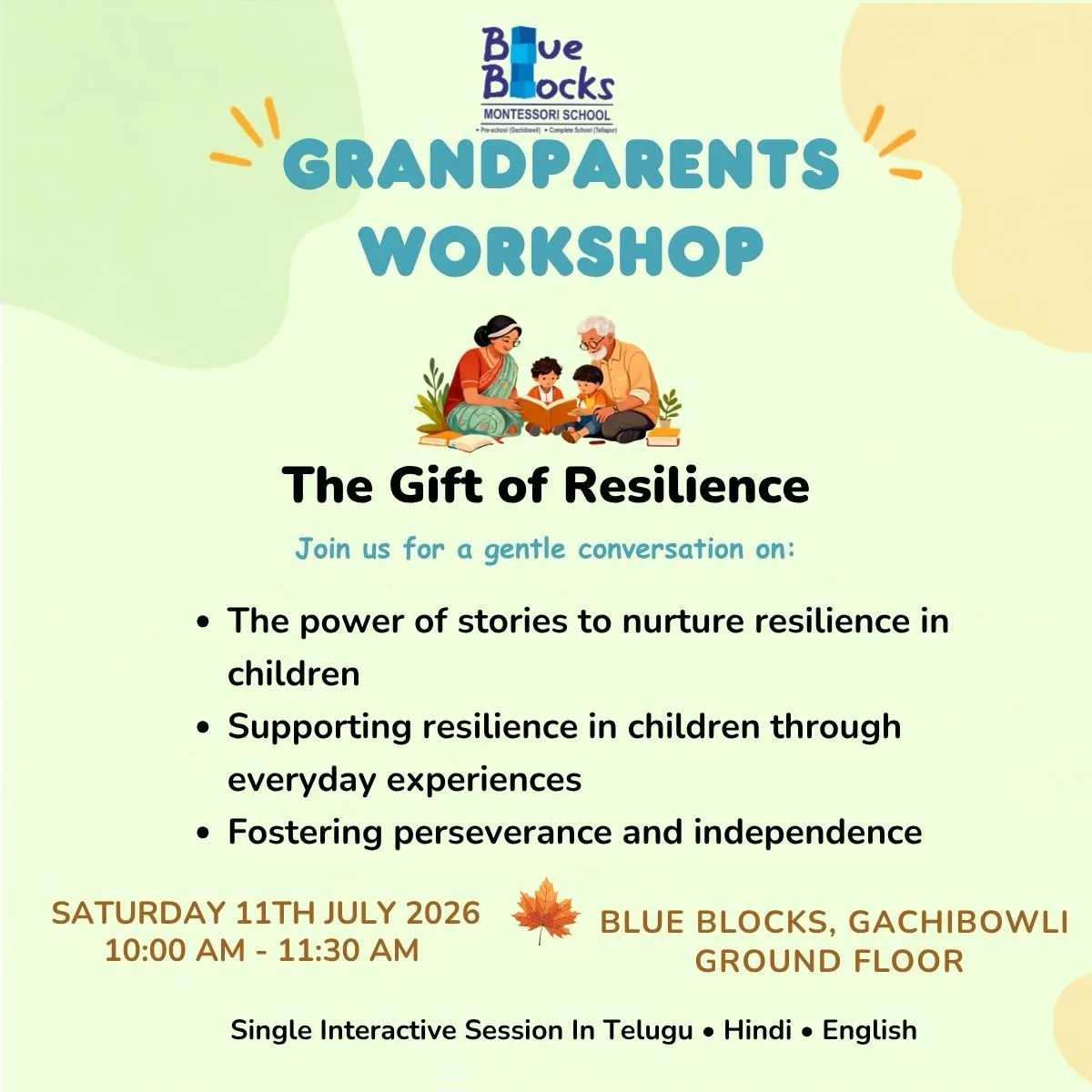 Grandparents’ Workshop